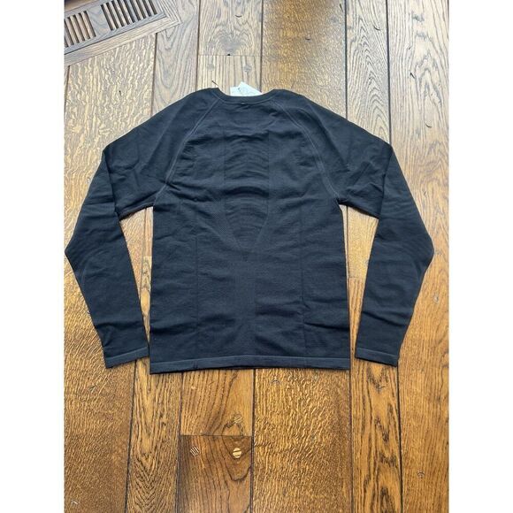 Smartwool Active Intraknit Crew Neck Black Stretch Quick Dry Men's Large NWT - Picture 2 of 6